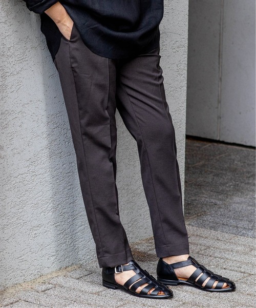 EDIFICE（エディフィス）の「ウエストハイパーフィット ドライツイル パンツ（その他パンツ・メンズ・チャコールグレー/ネイビー・SMALL/MEDIUM/LARGE/X-LARGE）」の2枚目の写真