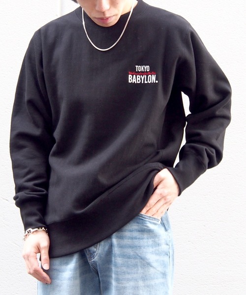DEVILOCK（デビロック）の「DEVILOCK デビロック TOKYO BABYLON スウェット（スウェット・メンズ・ホワイト/ブラック・SMALL/MEDIUM/LARGE/X-LARGE/XX-LARGE）」の21枚目の写真