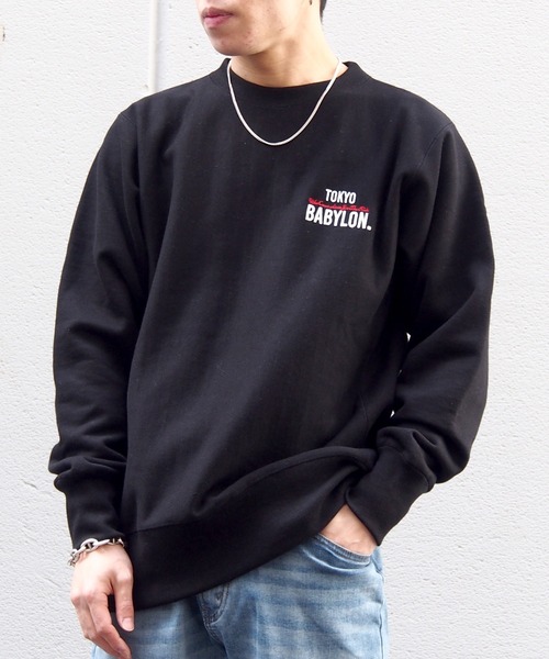 DEVILOCK（デビロック）の「DEVILOCK デビロック TOKYO BABYLON スウェット（スウェット・メンズ・ホワイト/ブラック・SMALL/MEDIUM/LARGE/X-LARGE/XX-LARGE）」の13枚目の写真