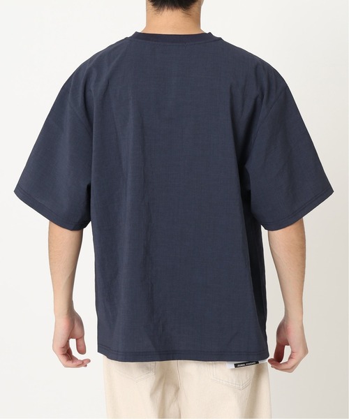 JOURNAL STANDARD（ジャーナルスタンダード）の「【EVALET / エバレット】ストレッチ ウォッシャブル Tシャツ / 無地T（Tシャツ/カットソー・メンズ・ブラック/ベージュ/ネイビー/グレー/オフホワイト/キャメル・SMALL/MEDIUM/LARGE）」の15枚目の写真