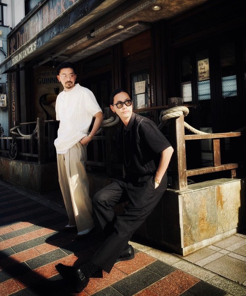 schott（ショット）の「Schott/ショット/PINST SPIDER EMB LINE POLO SHIRT/ピンストスパイダー ポロシャツ（ポロシャツ・メンズ・ホワイト/ブラック・LARGE/MEDIUM/X-LARGE）」の11枚目の写真