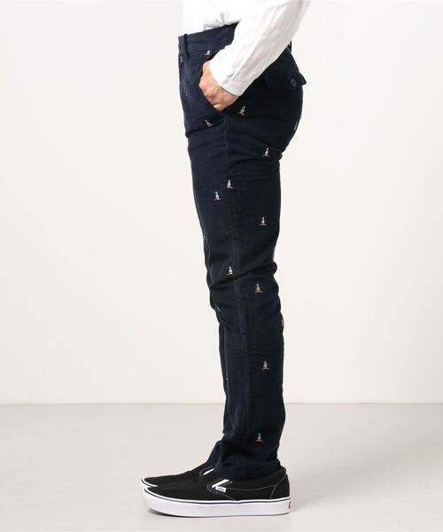 Original Penguin by Munsingwear（オリジナルペンギン バイ マンシングウェア）の「ペンギン バイ マンシングウェア コーデュロイパンツ メンズ ユニセックス ウェア スポーツウェア ゴルフ（その他パンツ・メンズ・ネイビー・32/30/31）」の2枚目の写真