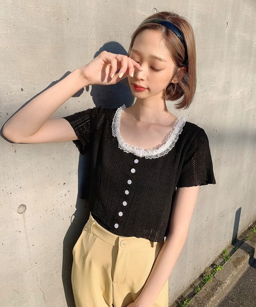 Voyage titty&Co.PETIT(ボヤージュティティアンドコープチ)の「【Voyage titty&Co.】ヘムスリットPT(その他パンツ・レディース・ベージュ/ブラック・SMALL/MEDIUM)」の20枚目の写真