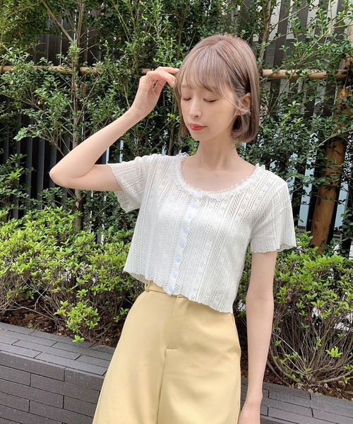 Voyage titty&Co.PETIT(ボヤージュティティアンドコープチ)の「【Voyage titty&Co.】ヘムスリットPT(その他パンツ・レディース・ベージュ/ブラック・SMALL/MEDIUM)」の8枚目の写真