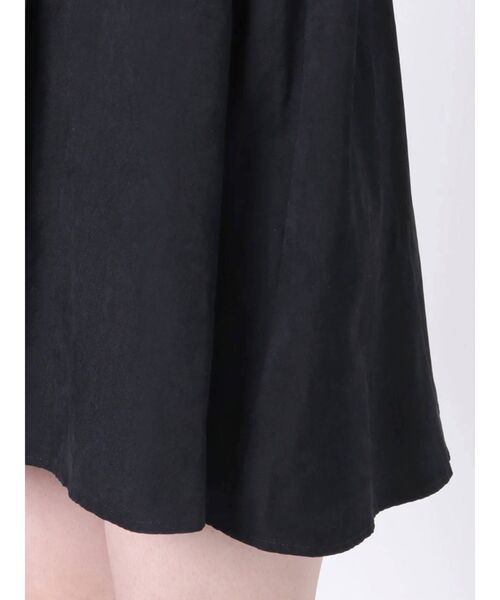 EMODA（エモダ）の「タックスリーブミニワンピース（ワンピース・レディース・ブラック/ベージュ/アイボリー・FREE）」の7枚目の写真