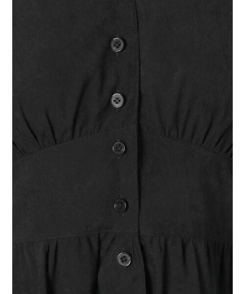 EMODA（エモダ）の「タックスリーブミニワンピース（ワンピース・レディース・ブラック/ベージュ/アイボリー・FREE）」の17枚目の写真