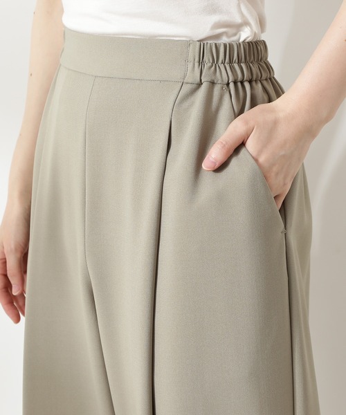 N.（N. Natural Beauty Basic）（エヌエヌナチュラルビューティーベーシック）の「麻調セットアップ（ワンピース・レディース・ブラック/ブラウン/カーキ/ピンク・MEDIUM）」の12枚目の写真