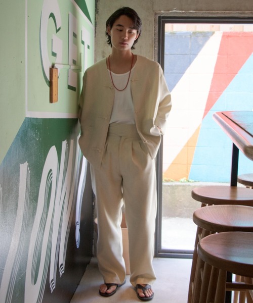 Kastane（カスタネ）の「【WHIMSIC】グルカパンツ（その他パンツ・レディース・アイボリー・1/2）」の9枚目の写真