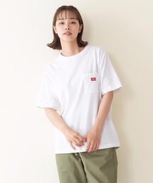 【DICKIES/ディッキーズ】ワンポイントブランドロゴポケTシャツ