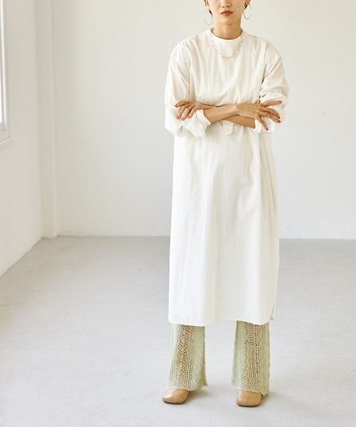 TODAYFUL（トゥデイフル）の「TODAYFUL(トゥデイフル) "Dress Shirts Onepiece"ドレスシャツワンピース/12120308（シャツワンピース・レディース・キナリ・38/36）」の19枚目の写真