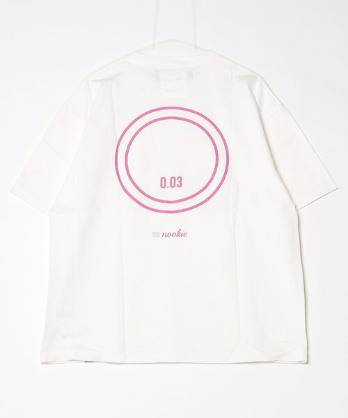 THE Nookie(ザヌーキー)の「【w】【it】【LW】【THE nookie】NUDE T-SH(Tシャツ/カットソー・メンズ・ホワイト/ブラック/マスタード・FREE)」の4枚目の写真