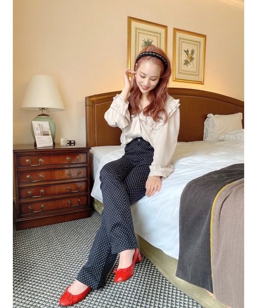 JUMELLE（ジュメロ）の「シッティブラウス（シャツ/ブラウス・レディース・グレー/ブラウン・FREE）」の12枚目の写真