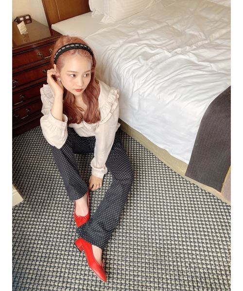 JUMELLE（ジュメロ）の「シッティブラウス（シャツ/ブラウス・レディース・グレー/ブラウン・FREE）」の16枚目の写真