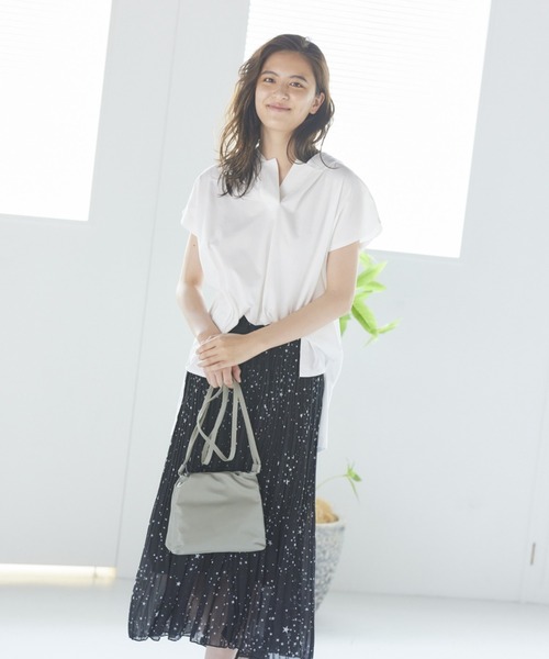 LIPSTAR(リップスター)の「≪CONTROL FREAK/コントロールフリーク≫レイヤードショルダーバッグ(ショルダーバッグ・レディース・オフホワイト/ブラック/グリーン・FREE)」の20枚目の写真