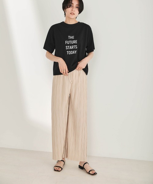 Bou Jeloud(ブージュルード)の「ツイストプリーツパンツ(その他パンツ・レディース・ブラック/ベージュ/モカ・FREE)」の17枚目の写真