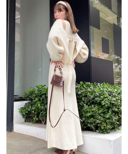 セール ブランド古着 ニットワンピース ワンピース Mercuryduo マーキュリーデュオ のファッション通販 Zozoused