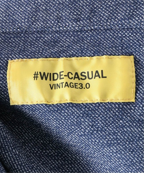 WIDE-CASUAL VINTAGE3.0 半袖シャツ