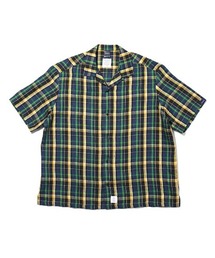APPLEBUM | 90's Linen Check S/S Oversize Shirt(シャツ/ブラウス)