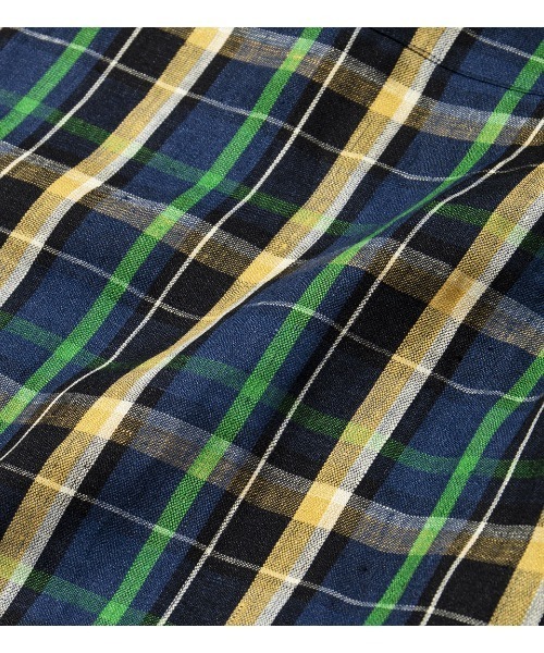 APPLEBUM（アップルバム）の「90's Linen Check S/S Oversize Shirt（シャツ/ブラウス・メンズ・グリーン系その他/ホワイト系その他・LARGE/X-LARGE/MEDIUM）」の20枚目の写真