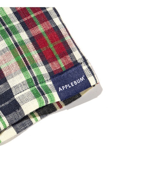 APPLEBUM（アップルバム）の「90's Linen Check S/S Oversize Shirt（シャツ/ブラウス・メンズ・グリーン系その他/ホワイト系その他・LARGE/X-LARGE/MEDIUM）」の17枚目の写真