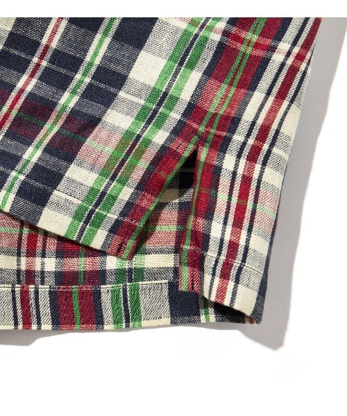 APPLEBUM（アップルバム）の「90's Linen Check S/S Oversize Shirt（シャツ/ブラウス・メンズ・グリーン系その他/ホワイト系その他・LARGE/X-LARGE/MEDIUM）」の13枚目の写真