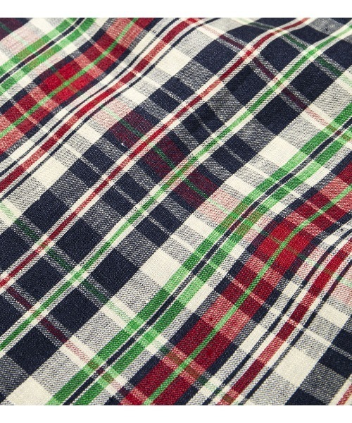 APPLEBUM（アップルバム）の「90's Linen Check S/S Oversize Shirt（シャツ/ブラウス・メンズ・グリーン系その他/ホワイト系その他・LARGE/X-LARGE/MEDIUM）」の11枚目の写真