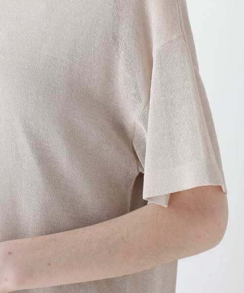 DRESKIP(ドレスキップ)の「◆【2点セット】サイドリボンシア-ニットワンピース×インナータンク(ワンピース・レディース・ブラック/サンドベージュ/グリーン系・02/03)」の12枚目の写真