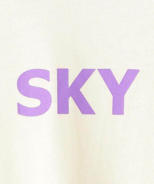 green label relaxing(グリーンレーベルリラクシング)の「【ジュニア】TJ アシンメトリー 切り替え TEE Ⅱ(Tシャツ/カットソー・キッズ・ダークグレー/オフホワイト/コバルトブルー・155/145)」の6枚目の写真