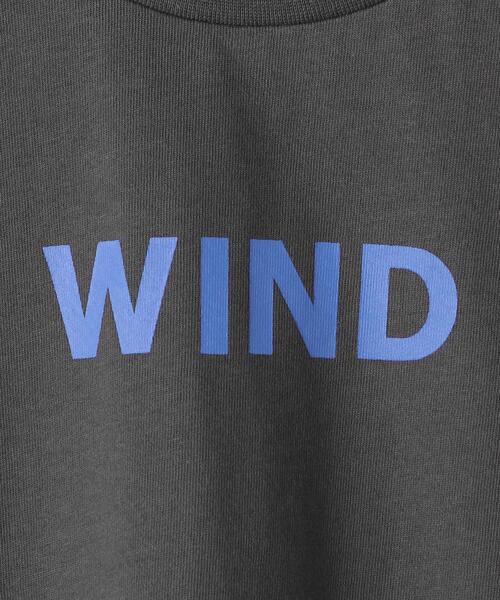 green label relaxing(グリーンレーベルリラクシング)の「【ジュニア】TJ アシンメトリー 切り替え TEE Ⅱ(Tシャツ/カットソー・キッズ・ダークグレー/オフホワイト/コバルトブルー・155/145)」の9枚目の写真