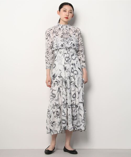 ALLSAINTS（オールセインツ）の「TAYA 2-IN-1 SOMNIUM DRESS | TAYA 2-IN-1 SOMNIUM ドレス・ワンピース（ワンピース・レディース・ホワイト系・8/6/4/2）」の10枚目の写真