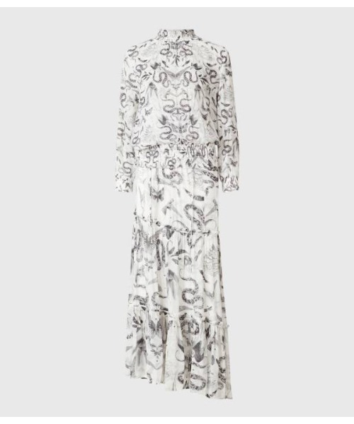 ALLSAINTS（オールセインツ）の「TAYA 2-IN-1 SOMNIUM DRESS | TAYA 2-IN-1 SOMNIUM ドレス・ワンピース（ワンピース・レディース・ホワイト系・8/6/4/2）」の11枚目の写真