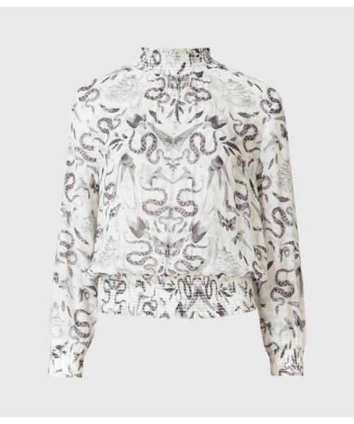 ALLSAINTS（オールセインツ）の「TAYA 2-IN-1 SOMNIUM DRESS | TAYA 2-IN-1 SOMNIUM ドレス・ワンピース（ワンピース・レディース・ホワイト系・8/6/4/2）」の2枚目の写真