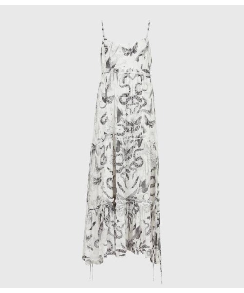 ALLSAINTS（オールセインツ）の「TAYA 2-IN-1 SOMNIUM DRESS | TAYA 2-IN-1 SOMNIUM ドレス・ワンピース（ワンピース・レディース・ホワイト系・8/6/4/2）」の4枚目の写真