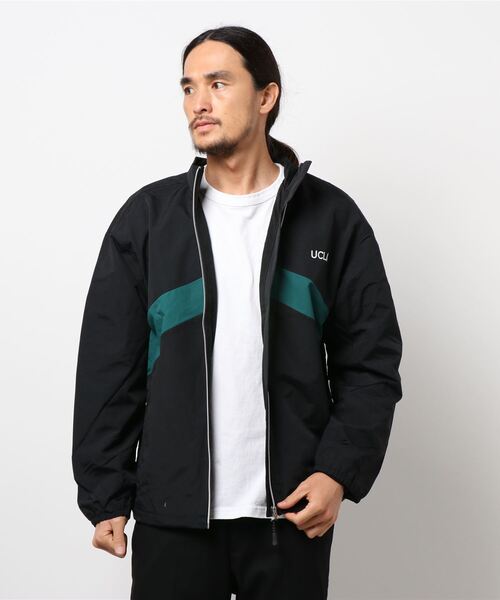 UCLA（ユーシーエルエー）の「UCLAナイロン切り替えスタンドブルゾン（ブルゾン・メンズ・ブラック/ベージュ/グリーン・MEDIUM/LARGE）」の19枚目の写真