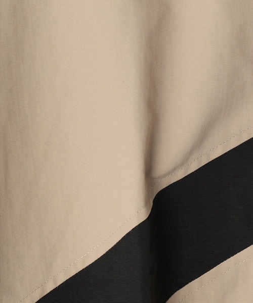 UCLA（ユーシーエルエー）の「UCLAナイロン切り替えスタンドブルゾン（ブルゾン・メンズ・ブラック/ベージュ/グリーン・MEDIUM/LARGE）」の15枚目の写真