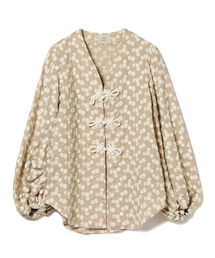 Ray BEAMS | FUMIE=TANAKA × Ray BEAMS / 別注 ボリューム 刺繍 シャツブラウス(シャツ/ブラウス)