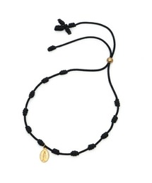 FACES(7) | MARCABANA マールカバーナ ロザリオコードアンクレット ブラス MARIA マリア(アンクレット)