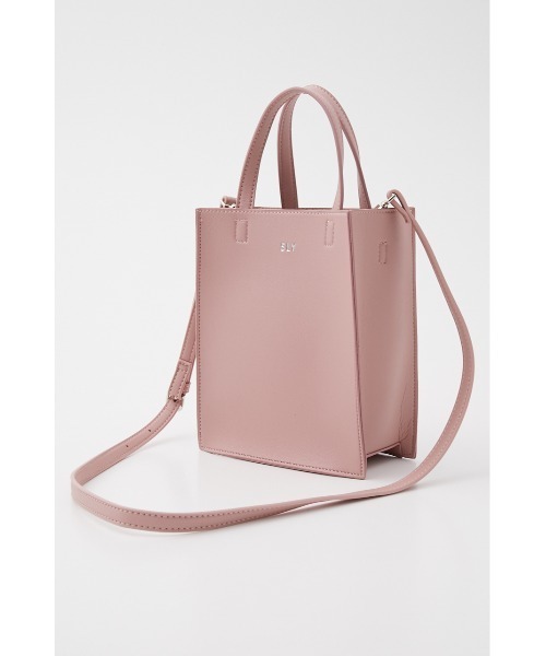 SLY（スライ）の「【LIMITED ITEM】SQUARE MINI BAG/スクエアミニバッグ（ショルダーバッグ・レディース・ピンク/グレー/ブラック・FREE）」の5枚目の写真
