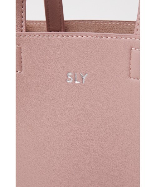 SLY（スライ）の「【LIMITED ITEM】SQUARE MINI BAG/スクエアミニバッグ（ショルダーバッグ・レディース・ピンク/グレー/ブラック・FREE）」の20枚目の写真