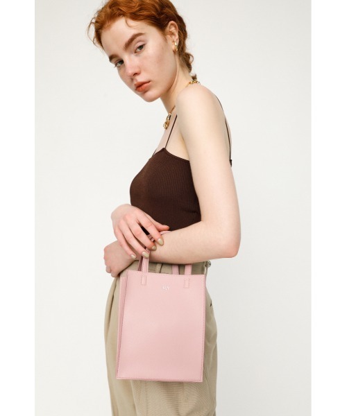 SLY（スライ）の「【LIMITED ITEM】SQUARE MINI BAG/スクエアミニバッグ（ショルダーバッグ・レディース・ピンク/グレー/ブラック・FREE）」の10枚目の写真