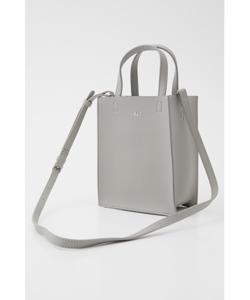 SLY（スライ）の「【LIMITED ITEM】SQUARE MINI BAG/スクエアミニバッグ（ショルダーバッグ・レディース・ピンク/グレー/ブラック・FREE）」の14枚目の写真