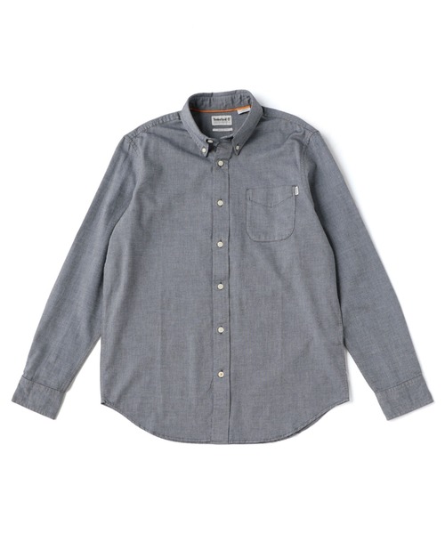 Timberland(ティンバーランド)の「メンズ 長袖 ゲイル リバー ヤーン ダイ オックスフォード シャツ(シャツ/ブラウス・メンズ・ホワイト/ダークブルー/ネイビー/ダークネイビー・SMALL/MEDIUM/LARGE/X-LARGE/XX-LARGE/X-SMALL)」の4枚目の写真