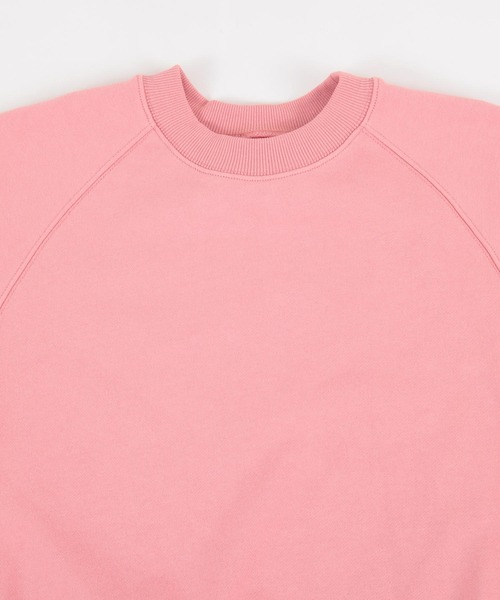 titivate(ティティベイト)の「ベーシックスウェットプルオーバー(スウェット・レディース・ピンク/オフホワイト/イエロー/パープル/モカ/ブラック・M/S)」の8枚目の写真