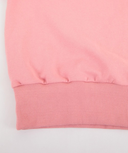 titivate(ティティベイト)の「ベーシックスウェットプルオーバー(スウェット・レディース・ピンク/オフホワイト/イエロー/パープル/モカ/ブラック・M/S)」の14枚目の写真