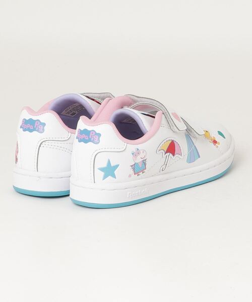 Reebok（リーボック）の「PEPPA PIG ロイヤル コンプリート CLN 2 （スニーカー・キッズ・ホワイト・17.0cm/18.0cm/19.0cm/20.0cm）」の2枚目の写真