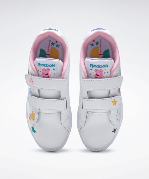 Reebok（リーボック）の「PEPPA PIG ロイヤル コンプリート CLN 2 （スニーカー・キッズ・ホワイト・17.0cm/18.0cm/19.0cm/20.0cm）」の9枚目の写真