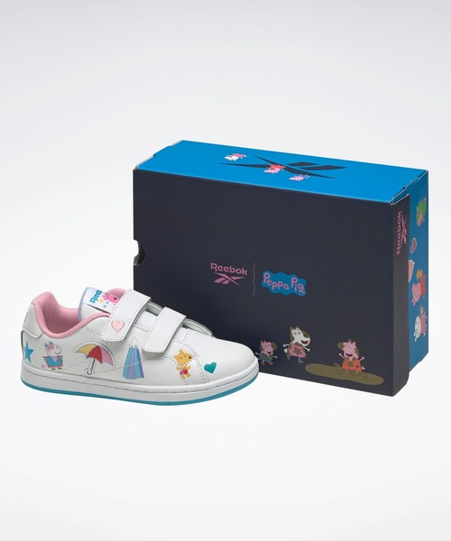 Reebok（リーボック）の「PEPPA PIG ロイヤル コンプリート CLN 2 （スニーカー・キッズ・ホワイト・17.0cm/18.0cm/19.0cm/20.0cm）」の7枚目の写真