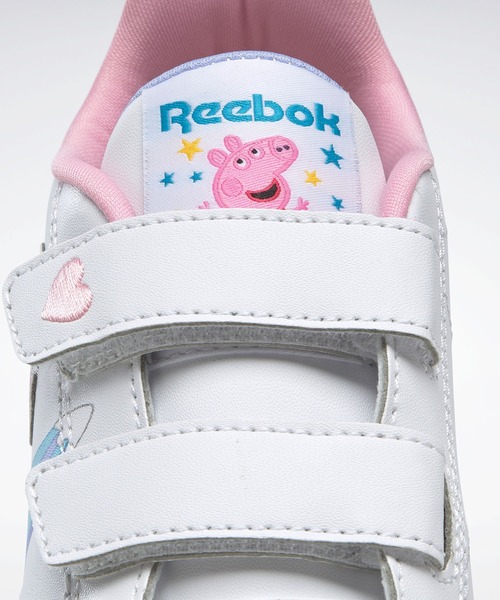 Reebok（リーボック）の「PEPPA PIG ロイヤル コンプリート CLN 2 （スニーカー・キッズ・ホワイト・17.0cm/18.0cm/19.0cm/20.0cm）」の5枚目の写真