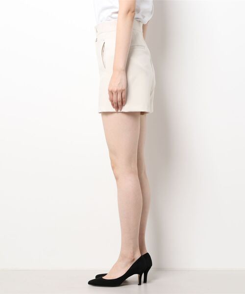 ACYM(アシーム)の「Flat short パンツ(その他パンツ・レディース・アイボリー/ブラック・FREE)」の11枚目の写真