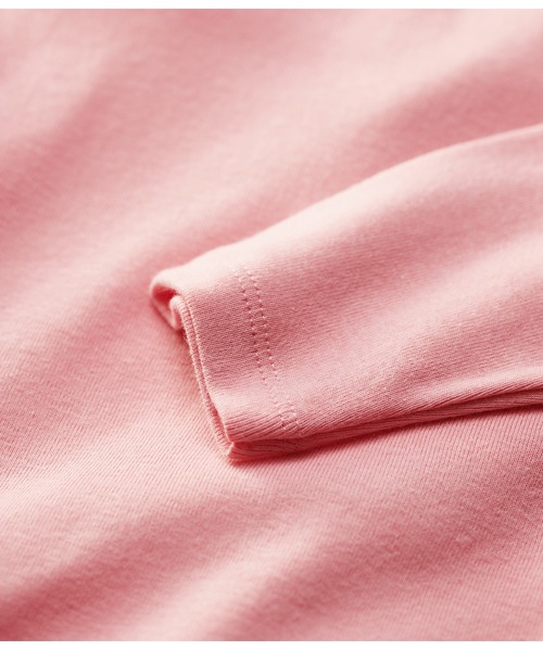 PETIT BATEAU（プチバトー）の「タートルネック長袖ボディ（インナーウェア/肌着・キッズ・ピンク・18MONTH/12MONTH/24MONTH/6MONTH）」の3枚目の写真